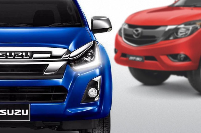 Isuzu และ Mazda ร่วมมือกันผลิตปิคอัพรุ่นต่อไปภายในปี 2020