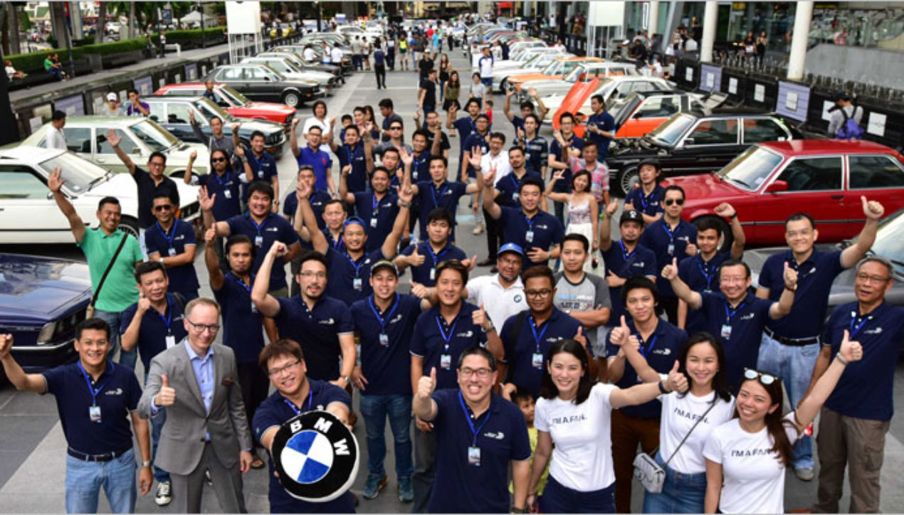 BMW ประเทศไทย รวมพลคนรัก BMW จากรุ่นคลาสสิคถึงรุ่นล่าสุด