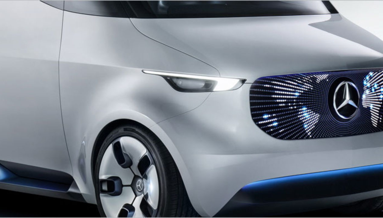 2016 Mercedes Vision Van Concept ต้นแบบขนส่งแนวคิดใหม่