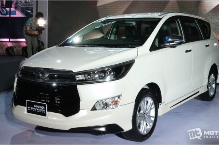 2016 Toyota Innova Crysta โฉมใหม่ เปิดตัวเป็นทางการในไทย