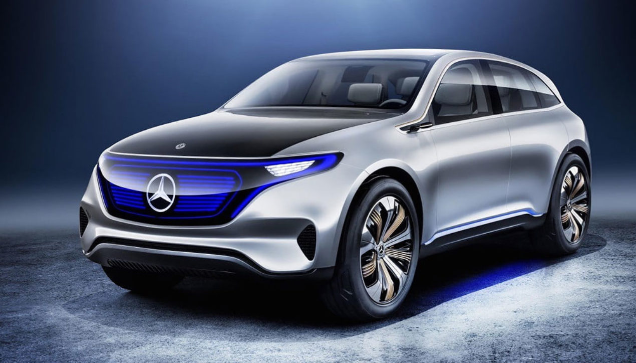 Mercedes-Benz Generation EQ Concept ตัวแทนซับ-แบรนด์ EQ