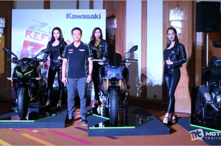 Kawasaki ประเทศไทยเปิดตัว Big Bike 3 รุ่นใหม่ตระกูล Z