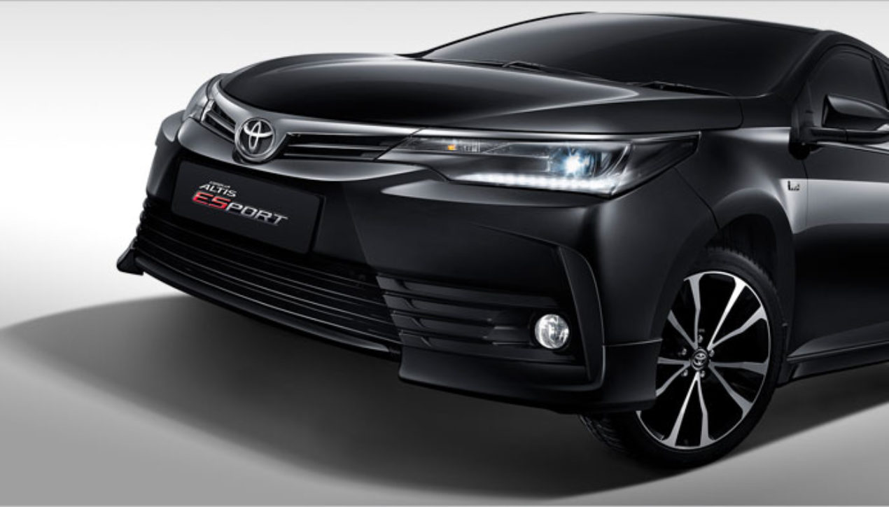 2016 Toyota Altis ยกเลิกรุ่น 1.8G เพิ่มรุ่น ESPORT Option