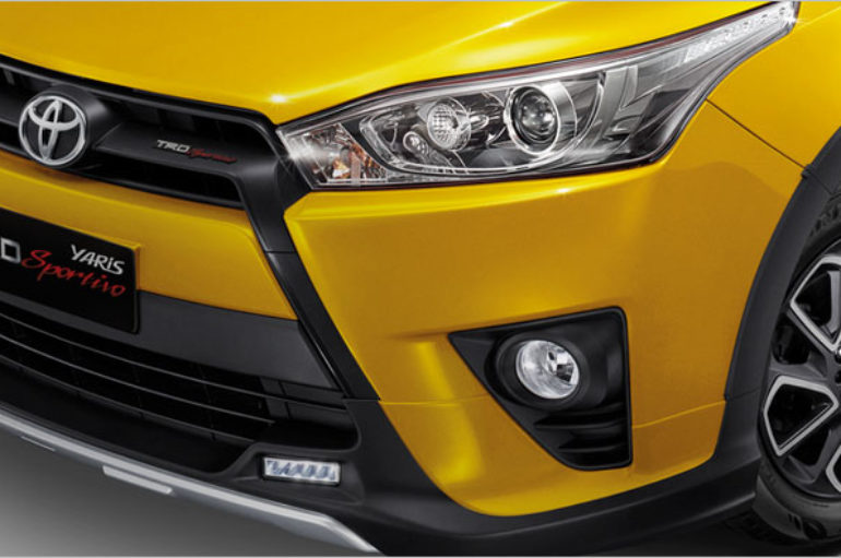 Toyota Yaris TRD Sportivo รุ่นสีเหลืองพิเศษ Limited Edition