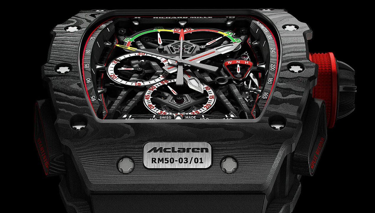Richard Mille 50-03 McLaren นาฬิกาสำหรับมหาเศรษฐีหัวใจสปอร์ต