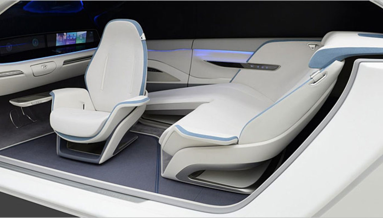 Hyundai Healthcare Cockpit Concept แนวคิดห้องโดยสารอัจฉริยะ