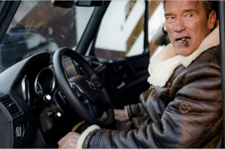 Arnold Schwarzenegger เปิดตัว G-Wagen ระบบไฟฟ้าล้วน