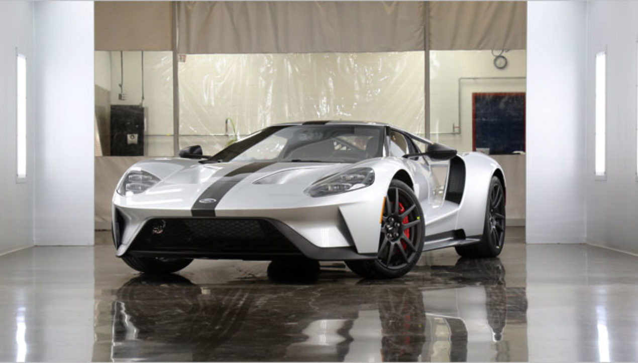 2018 Ford GT Competition Series สปอร์ตสำหรับวิ่ง Track day