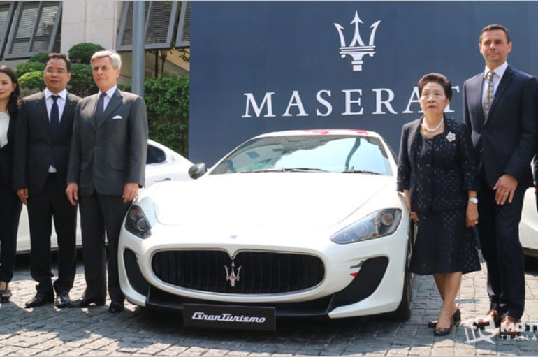 MGC-ASIA เตรียมนำเข้า Maserati ในนามมาเซราติ ประเทศไทย