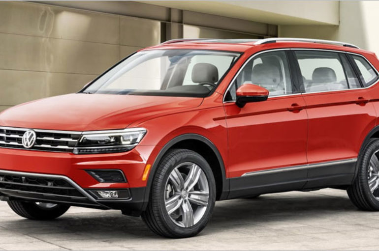 2018 Volkswagen Tiguan Allspace ยืดฐานล้อเพิ่มเนื้อที่ในห้องโดยสาร