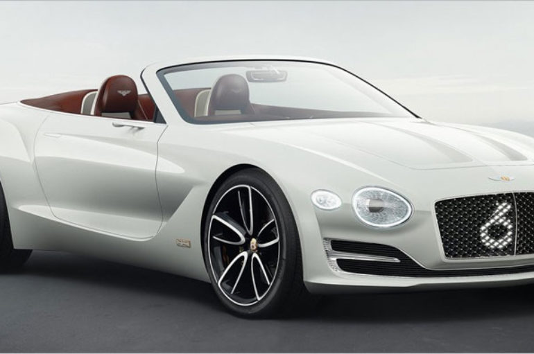2017 Bentley EXP 12 Speed 6e Concept ต้นแบบหรูไฟฟ้าล้วน