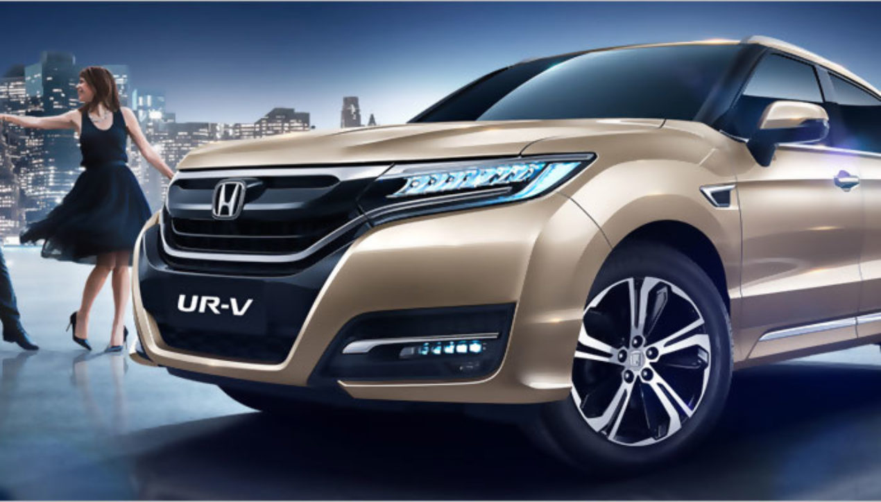2017 Honda UR-V คู่แฝด Avancier พร้อมขายในประเทศจีน