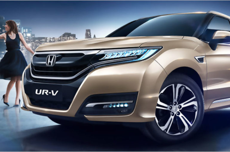 2017 Honda UR-V คู่แฝด Avancier พร้อมขายในประเทศจีน