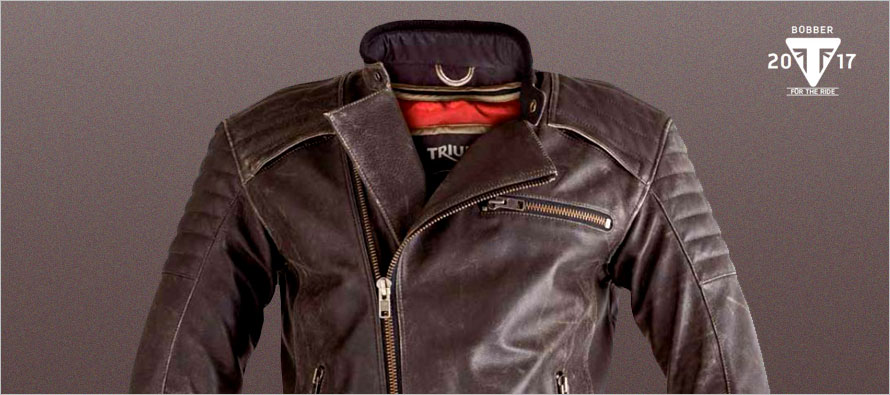Bobber Jacket เสื้อแจ็คเก็ตหนังลิมิเต็ดจาก Triumph Motorcycles