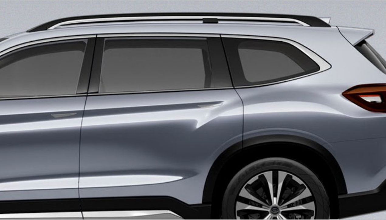 2017 Subaru Ascent SUV Concept พรีวิว SUV รุ่นใหม่เบาะ 3 แถว