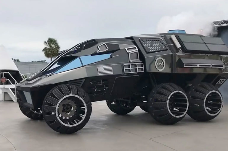 2017 Mars Rover Concept รถต้นแบบสำรวจดาวอังคารจาก NASA