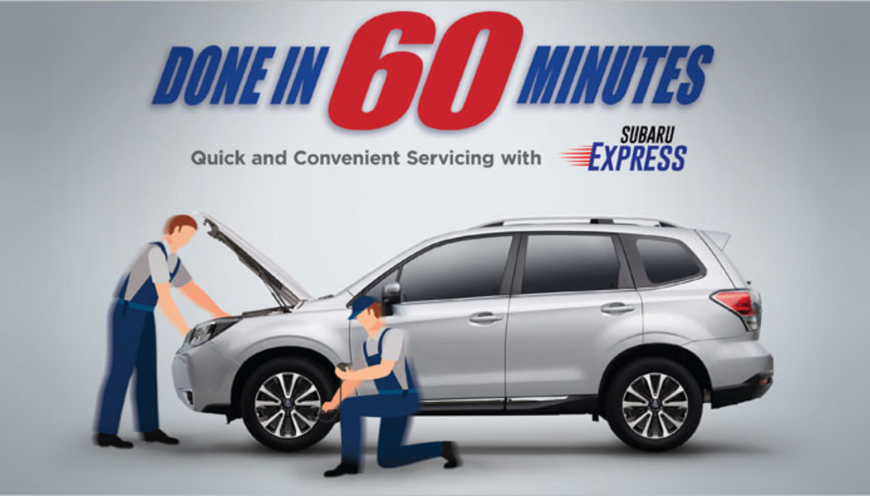 Subaru Express บริการที่รวดเร็วและสะดวกสบายภายใน 60 นาที