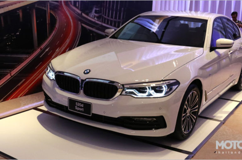 BMW เปิดตัว 520d Sport รุ่นประกอบในประเทศ และเตรียมเปิดบริการ ChargeNow