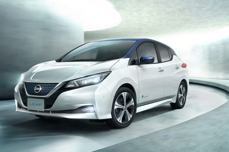 2018 Nissan Leaf เจนเนอเรชั่น 2 แบตเตอรี่จุ 40 kWh