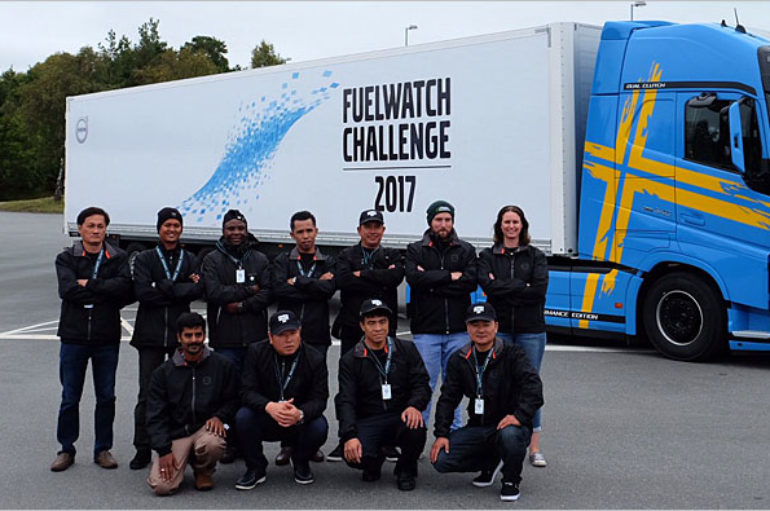 Volvo Trucks ได้ผู้ชนะเลิศ Fuelwatch Challenge Grand Final 2017 สวีเดน