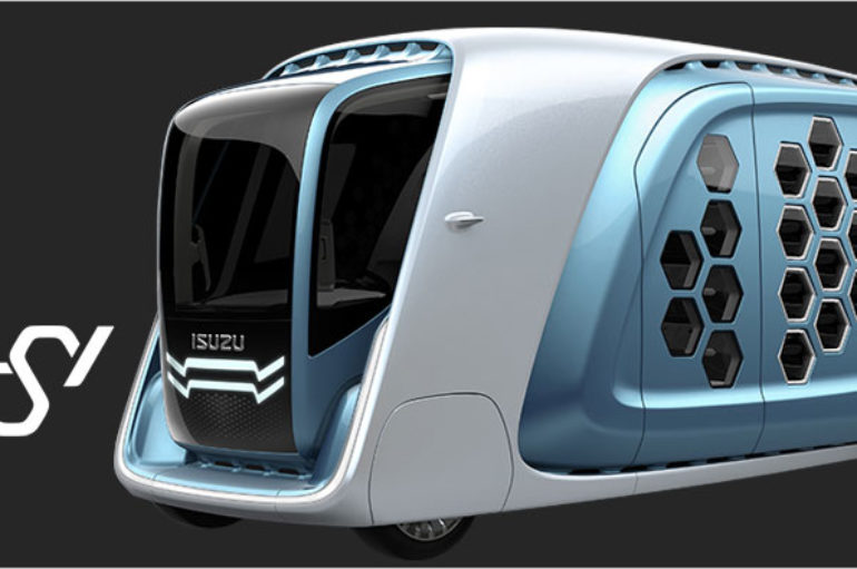 2017 Isuzu FD-SI Concept ต้นแบบรถพาณิชย์แห่งอนาคต