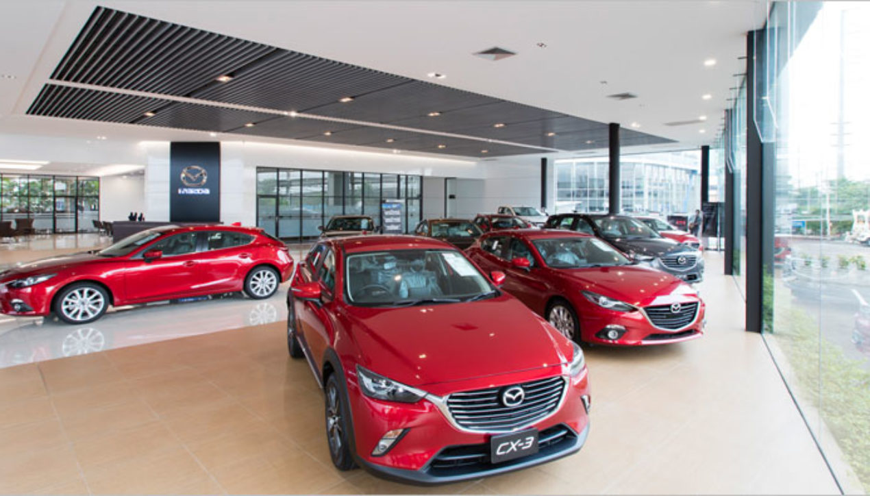 Mazda ขึ้นอันดับ 2 ด้านการบริการงานขายรถใหม่จากการสำรวจของ J.D. Power