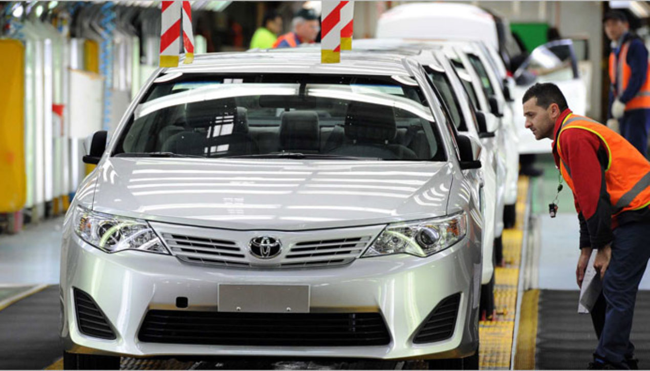 Toyota Motor Corporation Australia ยุติการผลิตรถยนต์เป็นทางการ