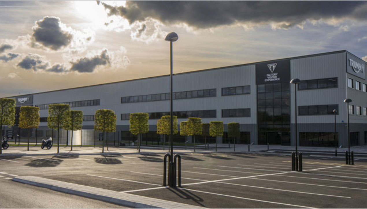 Triumph Factory Visitor Experience แหล่งรวมตำนานความคลาสสิคที่ฮิงค์ลีย์ อังกฤษ