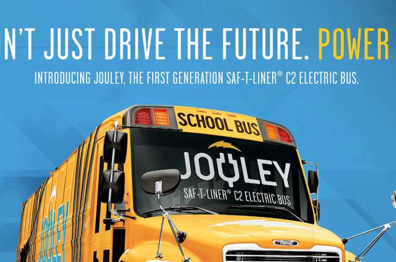 2020 Saf-T-Liner C2 Electric Bus รถรับ-ส่งนักเรียนพลังงานไฟฟ้า