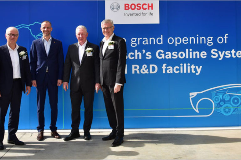 BOSCH เปิดโรงงานผลิตแห่งที่ 3 ในไทยสำหรับผลิตชิ้นส่วนเครื่องยนต์ระบบแก๊สโซลีน
