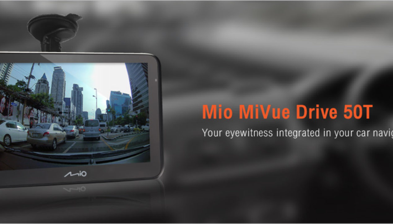 GIS Soft เปิดตัวกล้องติดรถยนต์ Mio MiVue Drive 50T