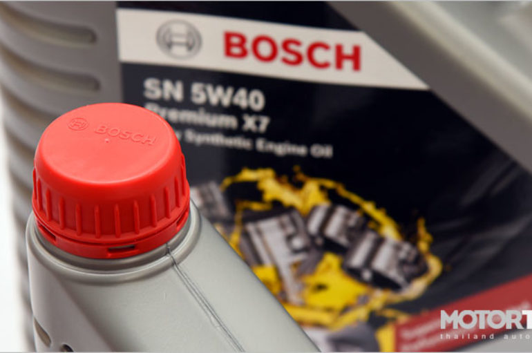 BOSCH Premium X7 น้ำมันเครื่องสังเคราะห์ 100% เกรดคุณภาพ API SN