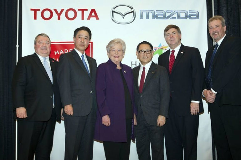 แอลบามาได้รับเลือกเป็นที่ตั้งโรงงานมูลค่า 5.2 หมื่นล้านบาทของ Toyota/Mazda