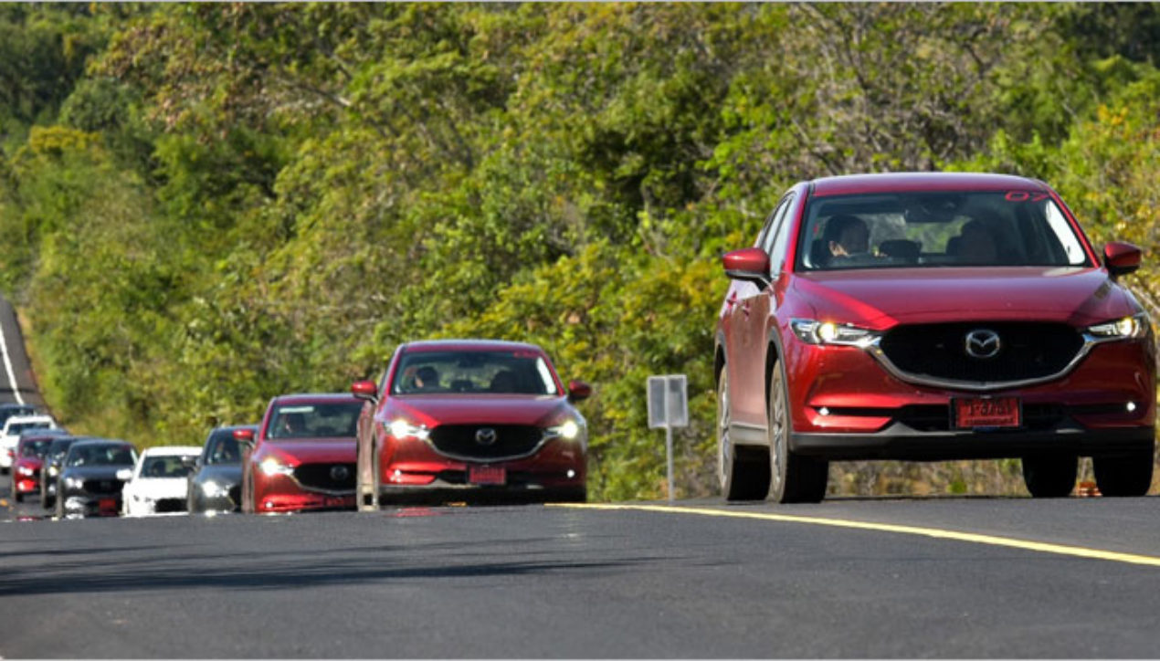 Mazda รายงานยอดจำหน่ายเดือนมกราคม 2561 เพิ่มขึ้น 38%