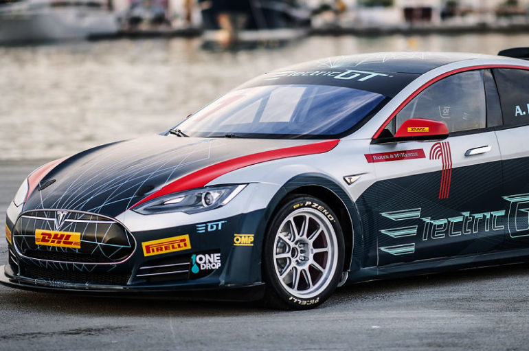 EPCS ซีรี่ส์การแข่งขันรถยนต์พลังงานไฟฟ้าพื้นฐาน Tesla Model S