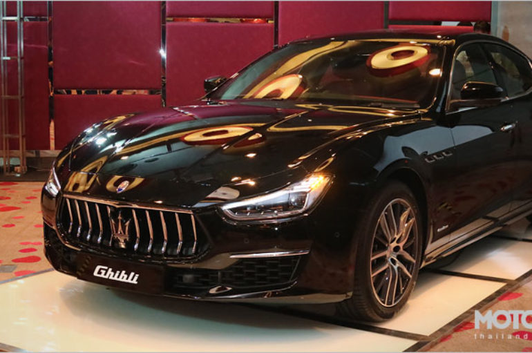 2018 Maserati Ghibli รุ่นปรับโฉมพร้อมเปิดตัวเป็นทางการในมอเตอร์โชว์