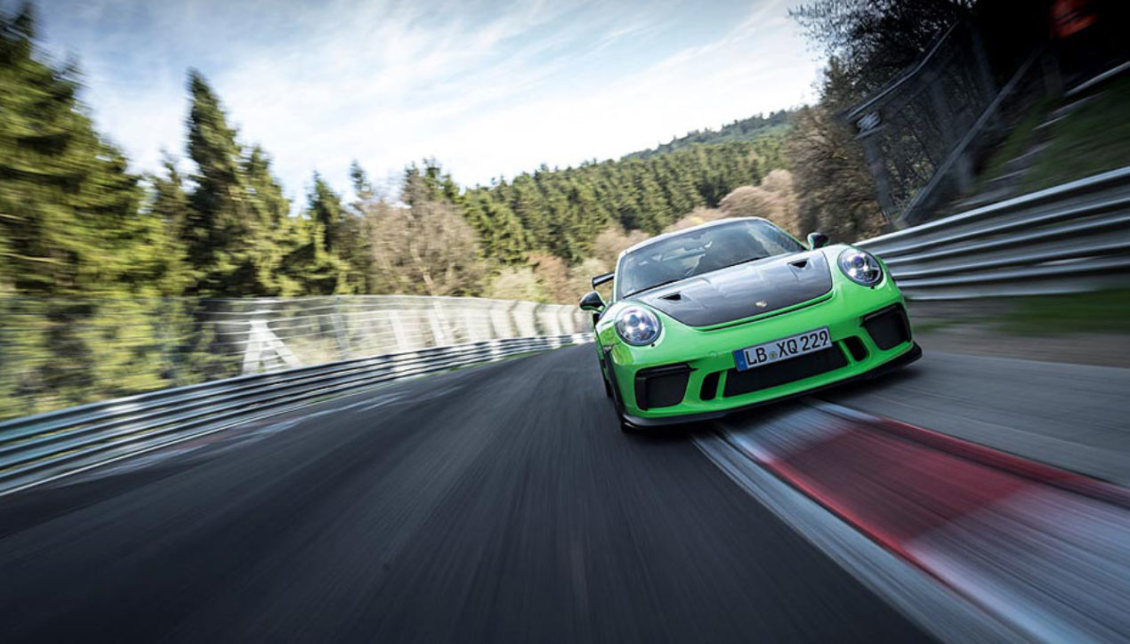 Porsche 911 GT3 RS เซ็ทเวลาใหม่ที่ลูป Green Hell