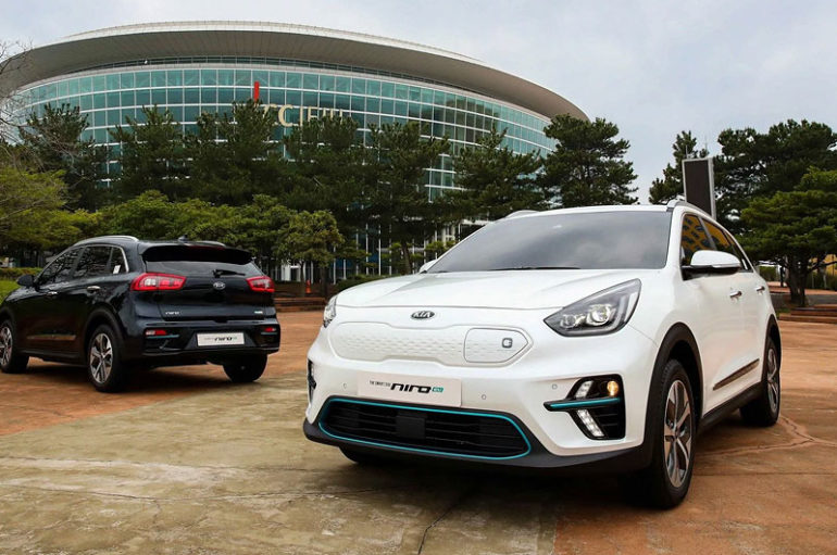 2019 KIA Niro EV รุ่นย่อยใหม่เวอร์ชั่นไฟฟ้าล้วน เปิดจองในเกาหลีใต้