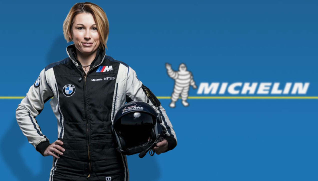 MICHELIN สปอนเซอร์ Melanie Astles นักบินหญิงคนแรกใน Red Bull Air Race