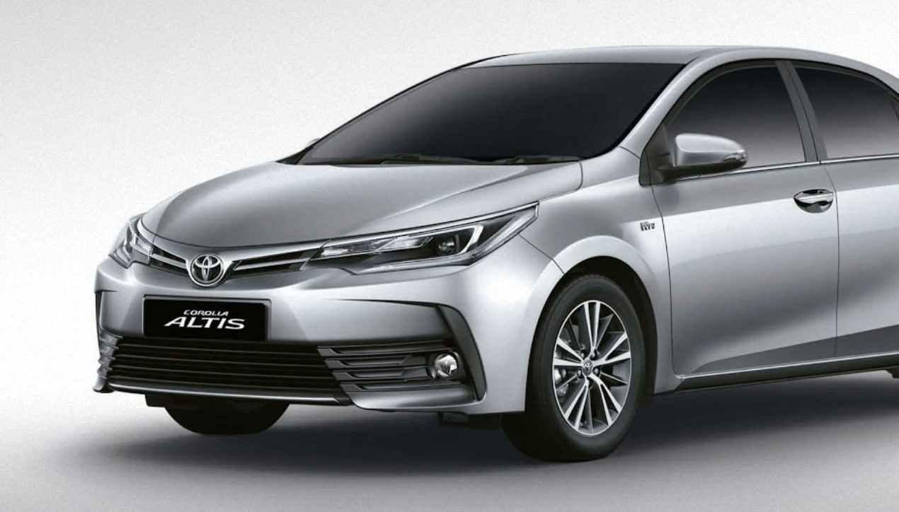 Toyota เปิดตัว Altis 1.8S และ 1.8V ใหม่พร้อม T-Connect Telematics