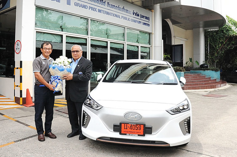 Hyundai ส่งมอบ Hyundai IONIQ Electric คันแรกในไทย