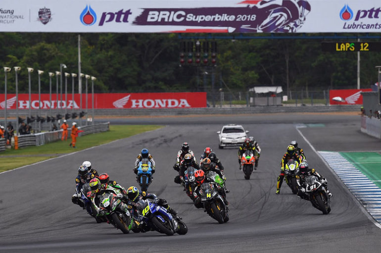 PTT BRIC Superbike 2018 เปิดฉาก ฐิติพงศ์เฉือนอนุชาคว้าแชมป์สนามแรก