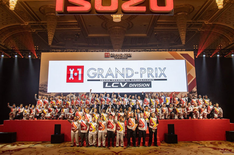 ทีมช่าง Isuzu ไทยคว้าแชมป์การแข่งขัน I-1 Grand Prix ระดับนานาชาติ 2018