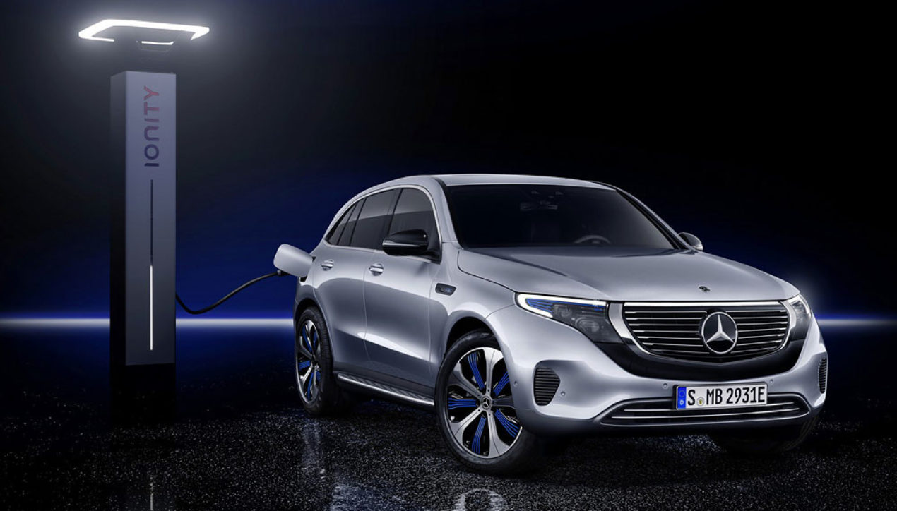 2020 Mercedes-Benz EQC รถยนต์พลังงานไฟฟ้าล้วนรุ่นที่ 2 ของ Mercedes