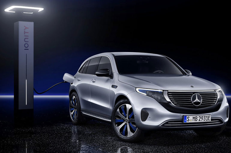2020 Mercedes-Benz EQC รถยนต์พลังงานไฟฟ้าล้วนรุ่นที่ 2 ของ Mercedes