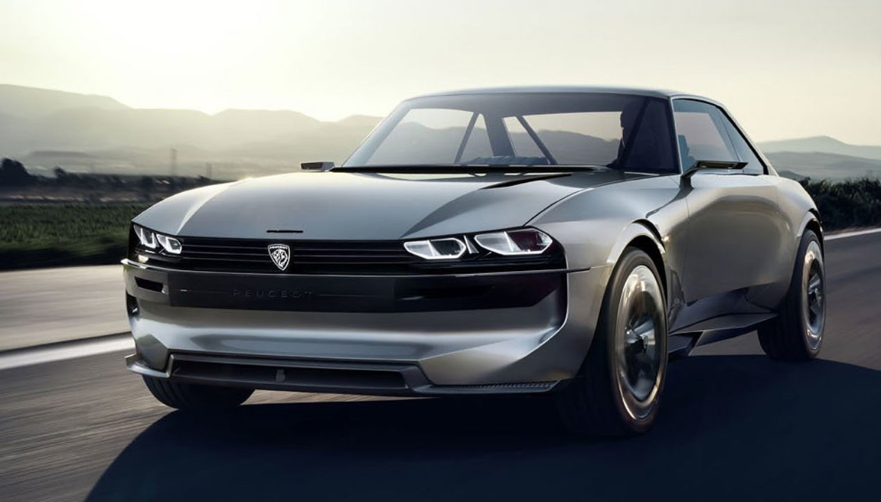 2018 Peugeot e-Legend Concept พ่วงเทคโนโลยีล้ำเข้ากับสไตล์ย้อนยุค