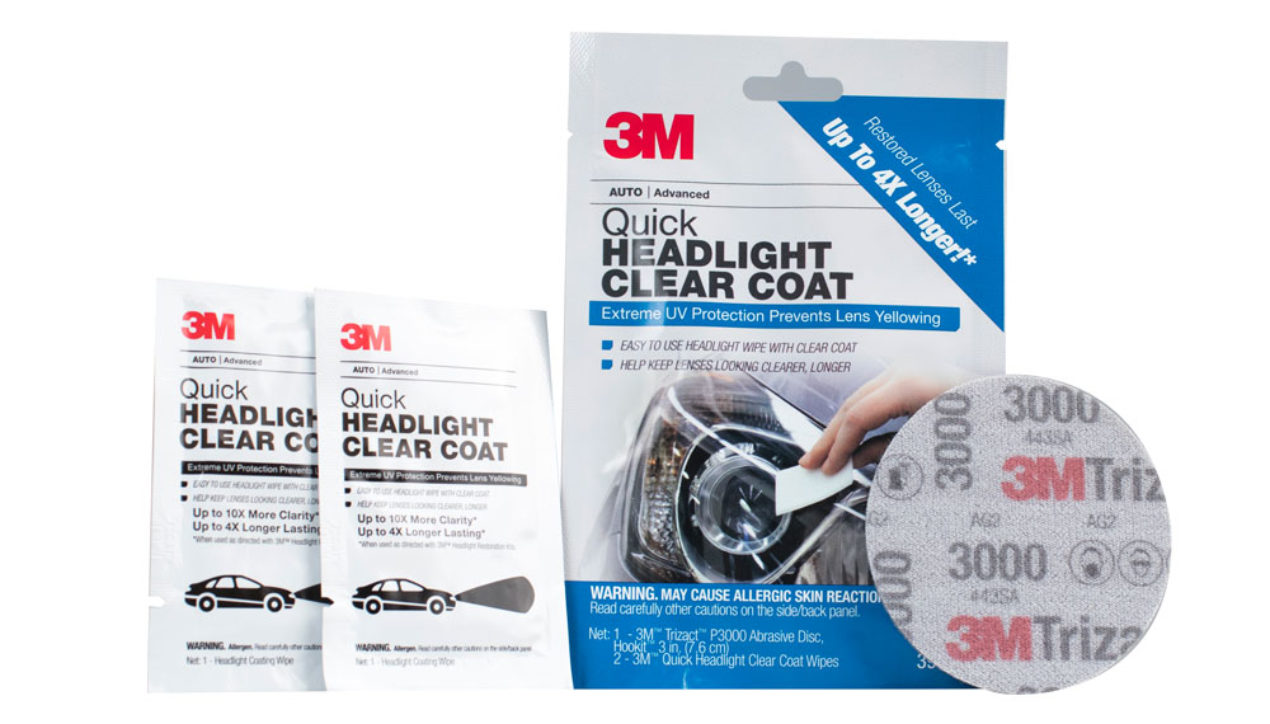 3M เปิดตัวผลิตภัณฑ์เคลือบไฟหน้ารถยนต์ 3M Quick Headlight Clear Coat