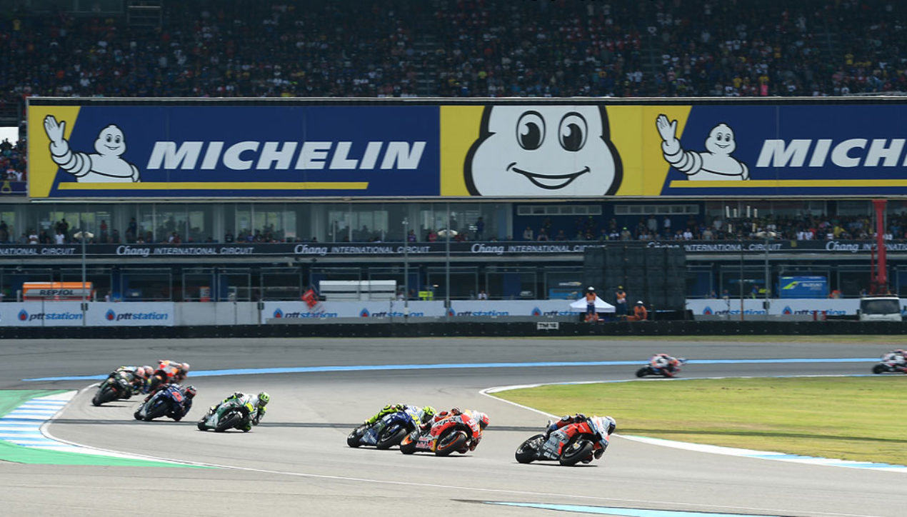 MICHELIN และ Marquez ฝ่าอากาศอ้าวคว้าแชมป์ MotoGP ครั้งแรกในไทย