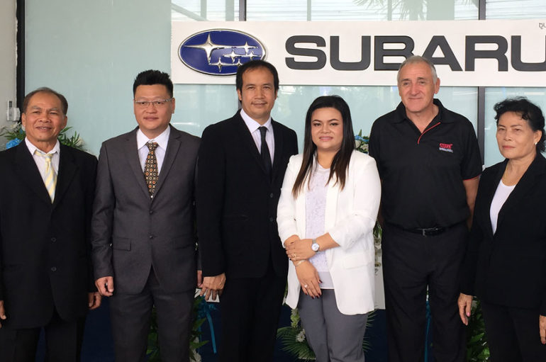 Subaru ขยายฐานตัวแทนจำหน่ายทั่วไทย นำร่องขอนแก่น ตั้งเป้า 45 สาขาภายในปี 2562