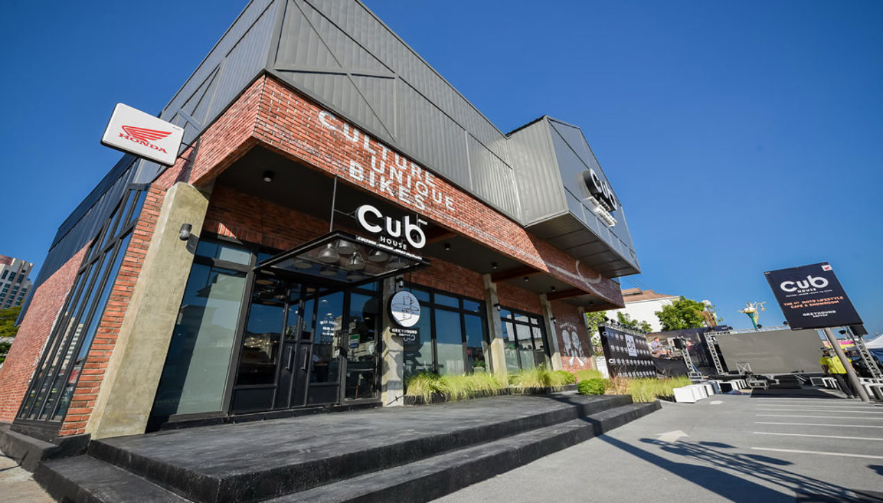 CUB House Moto Lifestyle Café and Showroom แห่งแรกของไทย กลางเมืองขอนแก่น